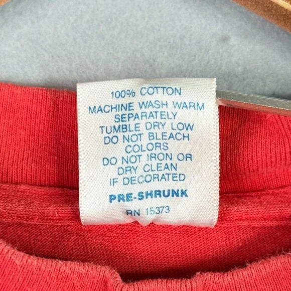 Vintage 90's Iowa State Cyclones Shirt Men’s XL Red Delta NCAA Football USA - Picture 5 of 11